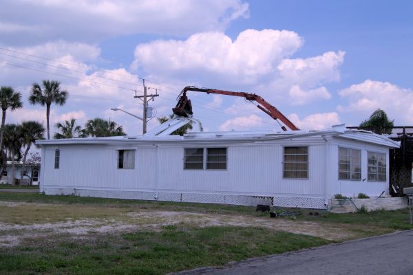 Mobile Home Demolition in Grove City