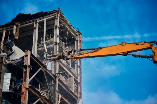 Factory Demolition in Grove City