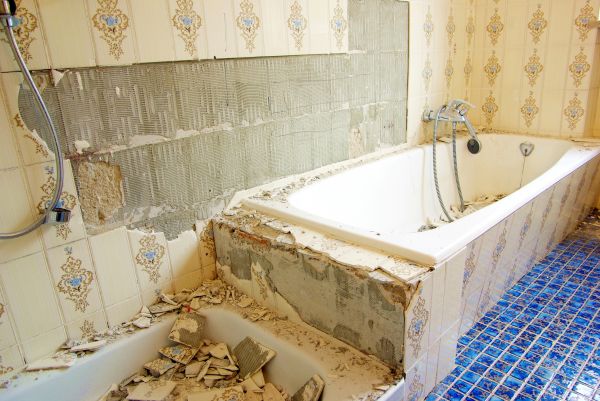 Shower Demolition in Grove City