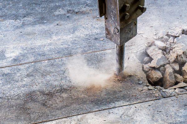 Concrete Patio Removal in Grove City